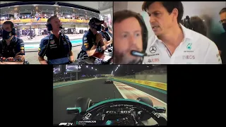 [RedBull vs Mercedes] Full Live Reactions Final Lap Abu Dhabi GP 2021 F1