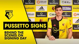 IGNACIO PUSSETTO SIGNS | BEHIND THE SCENES ON SIGNING DAY!