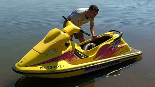 Testando JET SKI SEA DOO XP na água depois de montar o motor