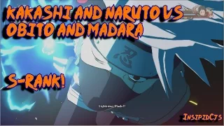 Naruto Ultimate Ninja Storm 4: Naruto & Kakashi Vs Obito & Madara S-Rank (English) Story Part 9