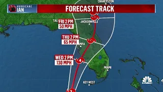 Hurricane Ian barrels toward Florida, could dump 25 inches of rain on state