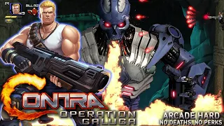 Contra: Operation Galuga - Arcade Hard - No Death Clear (Bill Rizer / No Perks)