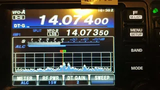 WSJT X FT 8 YAESU FT 991A ,ALC Levels & Settings (KG5PTE)