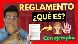 📜¿Qué es un Reglamento? 【Con EJEMPLOS】