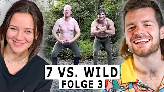 DIE BESTE FOLGE BISHER! Jan Schlappen reagiert mit Freundin auf 7 vs. Wild - Folge 3