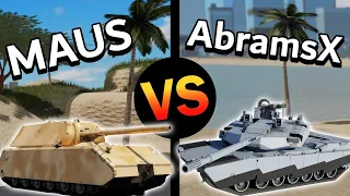 MAUS Tank VS AbramsX! Which is better?