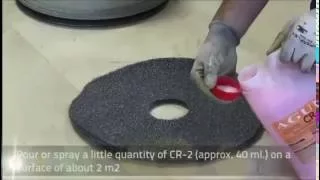 CR-2   Sealer-crystallizer for marble and terrazzo floors