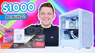 The BEST $1000 Gaming PC You Can Build Right Now! 🛠️ [Full Build Guide]