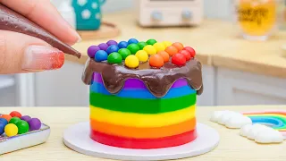 Wonderful Rainbow Chocolate Cake🌈1000+ Miniature Rainbow Cake Recipe🌞Best Of Rainbow Cake Ideas