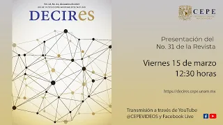 Presentación del No. 31 de la revista DECIRES