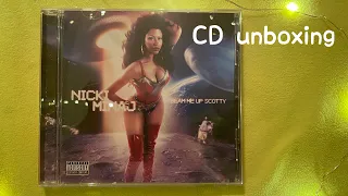 beam me up scotty by Nicki Minaj (CD unboxing)