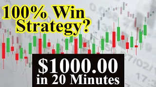 $1000 with Accurate Binary Options Trading Strategy | 100% Win Rate | LIVE RESULTS