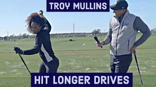 Troy Mullins hitting 300+ drives at the PGA Show Demo Day!