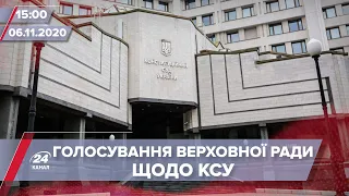 Про головне за 15:00: Рада провалила голосування за суддів КСУ