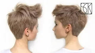 PIXIE HAIRCUT - step by step by Sanja Karasman