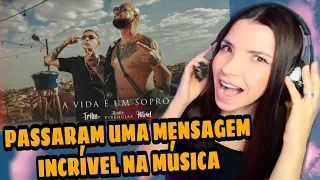 React - A Vida é Um Sopro - Tribo da Periferia ft. @MC Hariel (Acústico Vivências)