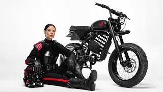 SUPER73 Custom Electric Bike made for Rahul Kohli with LightsaberTechnology