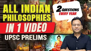 All Indian Philosophies Explained in 1 Video by Varun Jain | Art & Culture for UPSC IAS Prelims 2024
