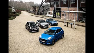 Ford Puma vs Peugeot 2008 vs Renault Captur vs Skoda Kamiq