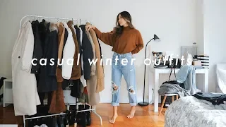 CASUAL WINTER OUTFITS ❄️| winter fashion lookbook