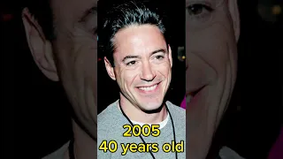 ROBERT DOWNEY JR FROM 1995 TO 2023 😢 #shorts