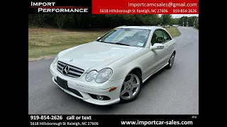 2009 Mercedes-Benz CLK350