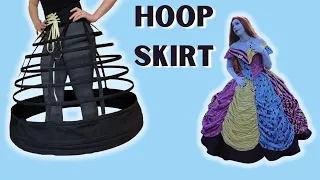 How to make a Hoop Skirt for a ball gown || How to make a Cage Crinoline