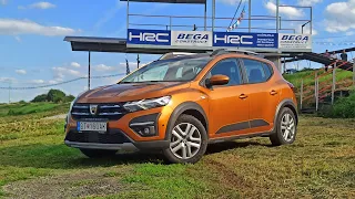 test Dacia Sandero Stepway TCe 90 manuál | Vyskúšali sme Sandero v rally parku |