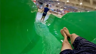 Bumped into a Kid on waterslide at Lalandia Søndervig