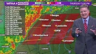 UPDATE: Tornado watch issued for North Texas Thursday