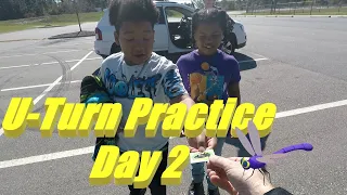 StreetMotoZ - U-Turn and Figure 8 Practice Day 2