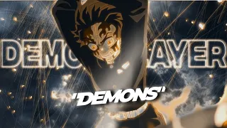 "DEMONS" IMAGINE DRAGONS - DEMON SLAYER AMV/EDIT