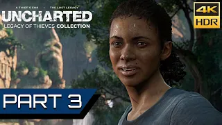 UNCHARTED THE LOST LEGACY PS5 REMASTERED Walkthrough PART 3 - The Western Ghats [4K 60FPS HDR]