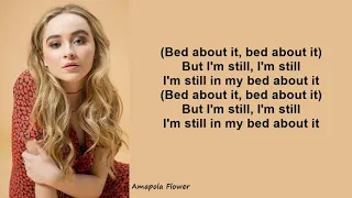 Sabrina Carpenter-In My Bed (Lyrics-Letra)