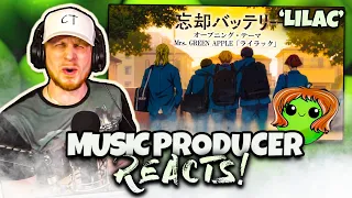 UNDERRATED ANIME OP!! | Music Producer Reacts to MRS. GREEN APPLE 🍏 ‘LILAC’ | Battery Oblivion OP