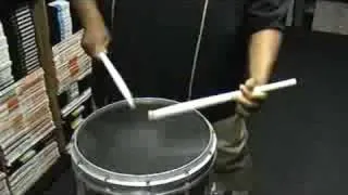 Marching Snare Drum Solo - Memphis Drum Shop - Isiah Rowser