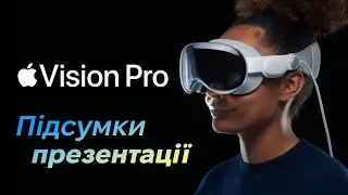 Презентація Vision Pro УКРАЇНСЬКОЮ – Підсумки Apple WWDC 2023