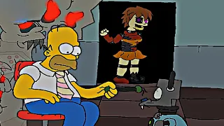 LA NUEVA ANIMATRÓNICA "LUCY" ATACA a HOMERO | Fun Times at Homer's 3 - Noches 1, 2 y 3 (FNAF Game)