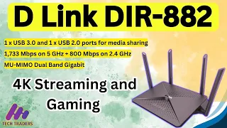 D Link DIR 882 | How to setup D link wifi router | Change WIFI Password