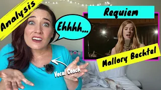 Singing Teacher Reacts Dear Evan Hansen - Requiem | WOW! She was...  not in the movie?