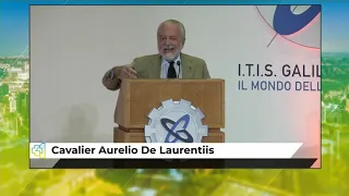 intervento di Aurelio De Laurentiis -  Panel Cinema Videogiochi e Cultura