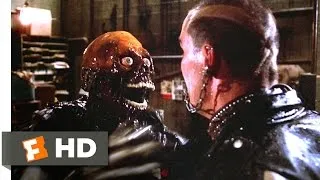 The Return of the Living Dead (8/10) Movie CLIP - Punks vs. Zombie (1985) HD