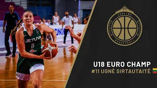 Ugne Sirtautaite Women's EUROBASKET 2022 Spain vs Lithuania FIBA U18 European Champ Final Highlights