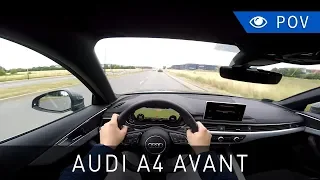 Audi A4 Avant Sport 2.0 TDI 150 KM S tronic (2018) - POV Drive | Project Automotive