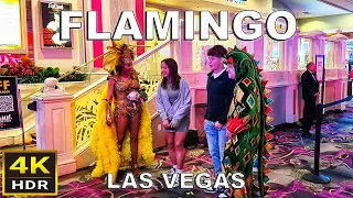 [4K HDR] Flamingo Las Vegas Walking Tour | February 2024