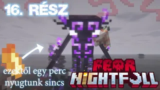 Ott vannak! MEENJ!! | Az elveszett falu | Fear Nightfall Minecraft 16.rész