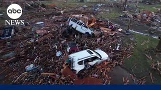 Mississippi residents assess the destruction after deadly tornadoes