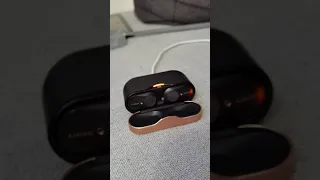 Sony wf 1000xm3 charging and power on problem