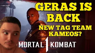 GERAS IS BACK + Tag Team Kameos - Keepers Of Time Mortal Kombat 1 Trailer REACTION