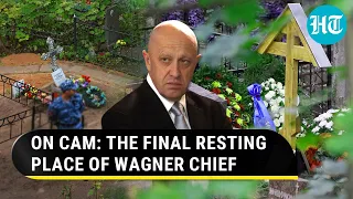 Wagner Chief's Grave First Time On Camera; Prigozhin Quietly Buried In St Petersburg | Watch